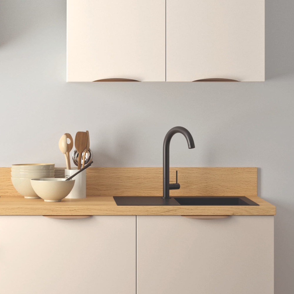 Cuisine complète Lin mat 220 cm
