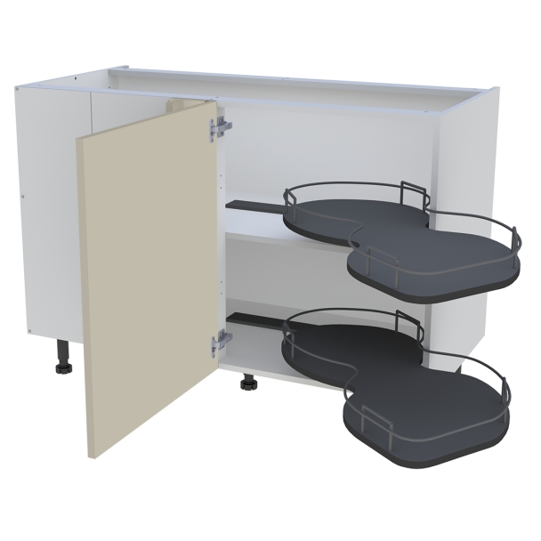 Meuble bas cuisine 1 porte H. 87 cm x L. 120 cm - BSA120G