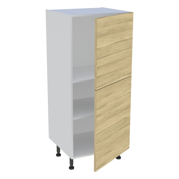 Demi colonne cuisine 2 portes H.129,6 cm x L. 60 cm