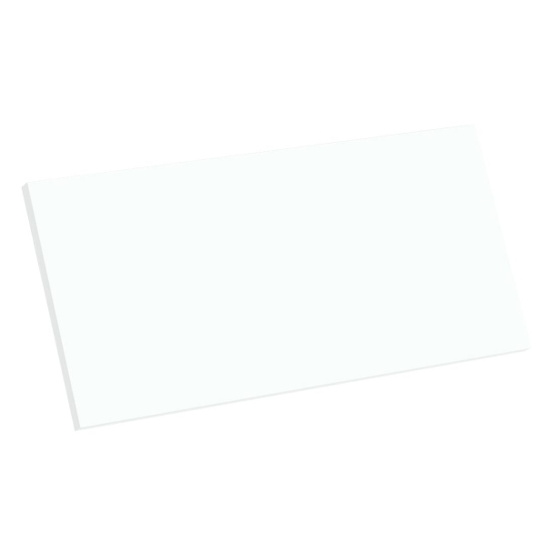 Kit façade meuble cuisine Noir Mat Sans Poignée 1 porte H. 28,5 cm L. 59,7 cm