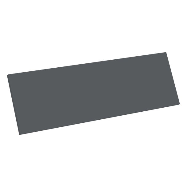 Kit façade meuble cuisine Noir Mat Sans Poignée 1 porte H. 28,5 cm L. 89,7 cm