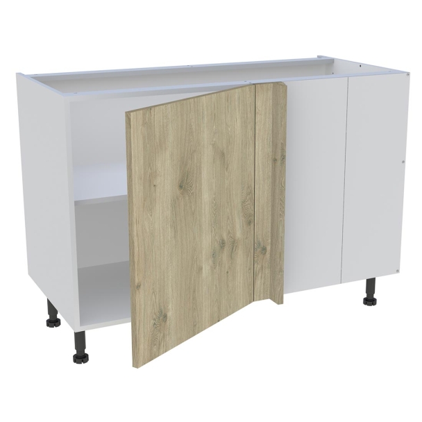 Meuble bas d'angle cuisine 1 porte H.87 cm x L. 120 cm