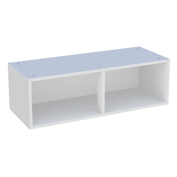 Caisson Meuble haut cuisine Blanc H. 28,8 cm x L. 90 cm x P. 35 cm