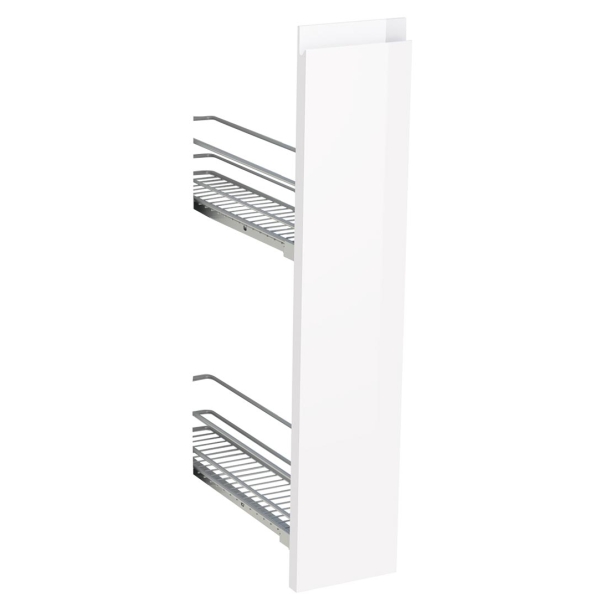 Kit façade meuble cuisine Bleu Nuit Mat 1 porte H. 71,7 cm L. 14,7 cm