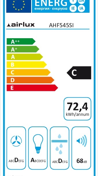 Hotte groupe filtrant 52 cm