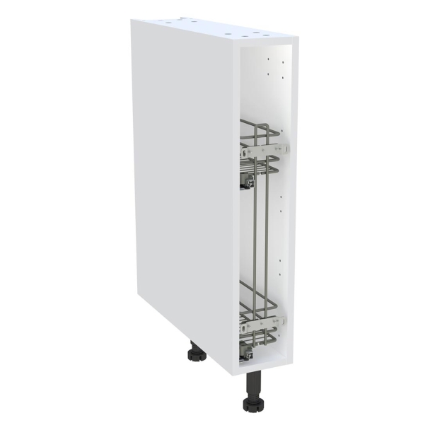 Caisson Meuble bas cuisine Blanc H. 87 cm x L. 15 cm x P.57,1 cm