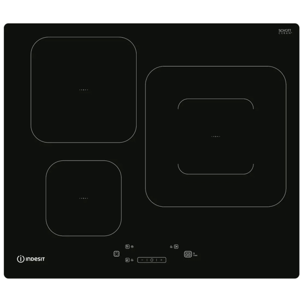 Plaque de cuisson induction 3 foyers - Indesit IS33Q60NE