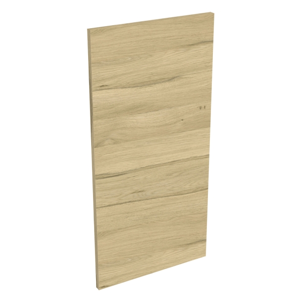 Coté de remplacement meuble haut cuisine CHÊNE NATUREL SANS POIGNÉE - H. 72 cm