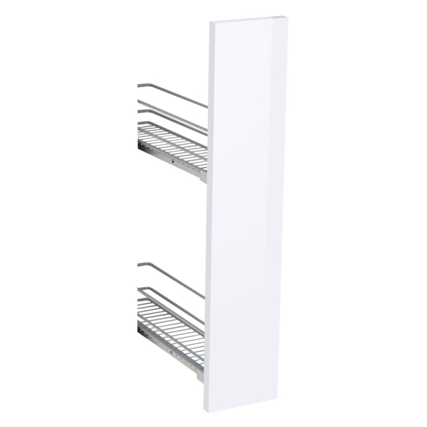 Kit façade meuble cuisine Bleu Nuit Mat 1 porte H. 71,7 cm L. 14,7 cm