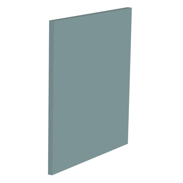 Kit façade meuble cuisine Vert Opale Mat 1 porte H. 57,3 cm L. 59,7 cm