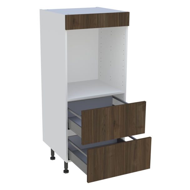 Demi colonne cuisine 2 casseroliers H. 129,6 cm x L. 60 cm