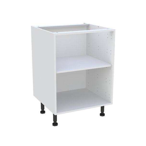 Caisson Meuble bas cuisine Blanc H. 87 cm x L. 60 cm x P.57,1 cm
