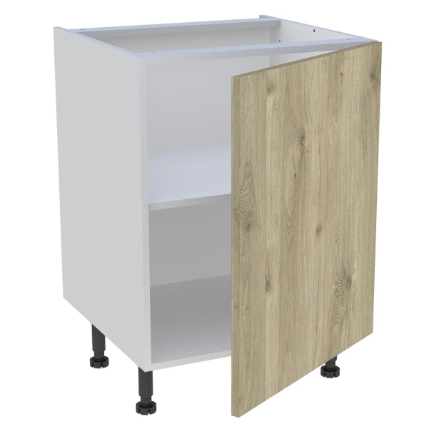Meuble bas cuisine 1 porte H.87 cm x L. 60 cm