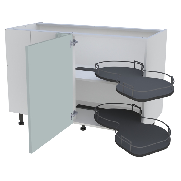 Meuble bas cuisine 1 porte H.87 cm x L. 120 cm - BSA120G