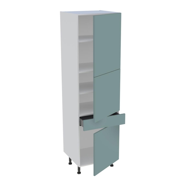 Colonne cuisine 3 portes, 1 tiroir H.216,6 cm x L. 60 cm