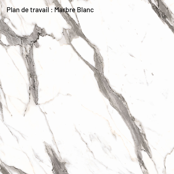 Cuisine complète Noir mat 180cm avec meuble four