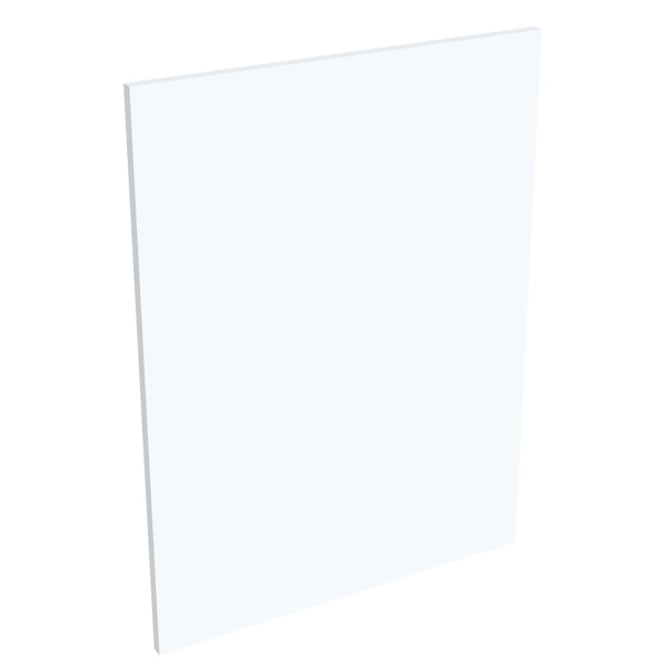 Kit joue de finition meuble bas cuisine LIN MAT - H. 86.5 cm