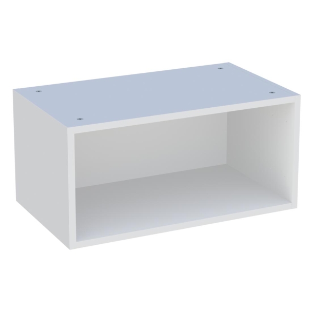 Caisson Meuble haut cuisine Blanc H. 28,8 cm x L. 60 cm x P. 35 cm