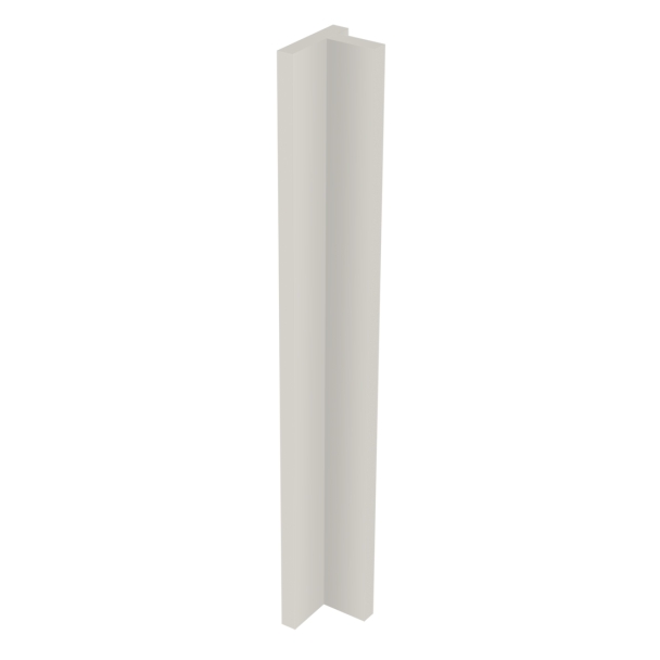 Kit fileur d'angle droit meuble cuisine BLEU NUIT mat - H. 71.7 cm