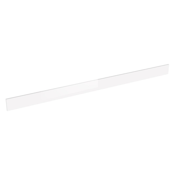 Plinthe ou fileur meuble cuisine L. 240 cm - Noir mat