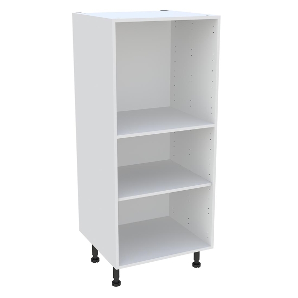 Caisson Demi-colonne cuisine Blanc H. 144,3 cm x L. 60 cm x P. 57,1