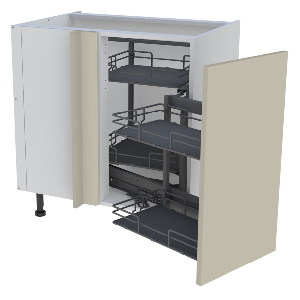 Meuble bas cuisine 1 porte H. 87 cm x L. 80 cm - BSA105MCG