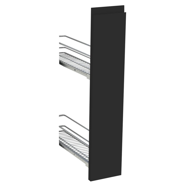 Kit façade meuble cuisine Bleu Nuit Mat 1 porte H. 71,7 cm L. 14,7 cm