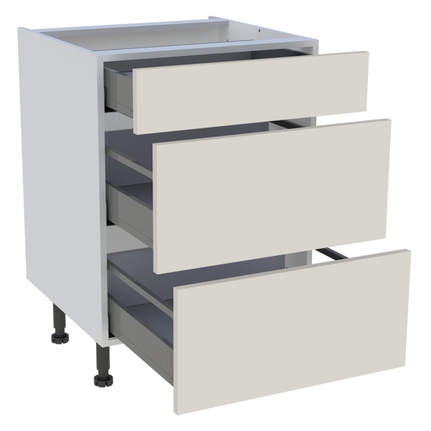 Meuble bas cuisine 1 tiroir, 2 casseroliers H.87 cm x L. 60 cm