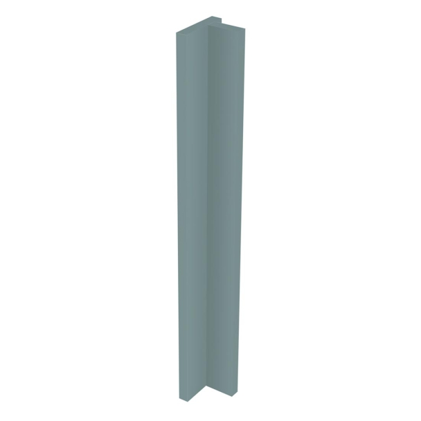 Kit fileur d'angle droit meuble cuisine BLEU NUIT mat - H. 71.7 cm