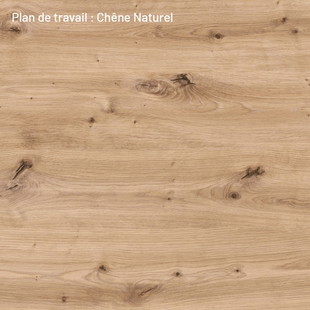 Cuisine complète Blanc mat 180 cm avec meuble micro-ondes