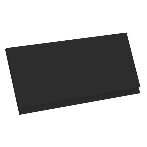 Kit façade meuble cuisine Noir Mat Sans Poignée 1 porte H. 28,5 cm L. 59,7 cm