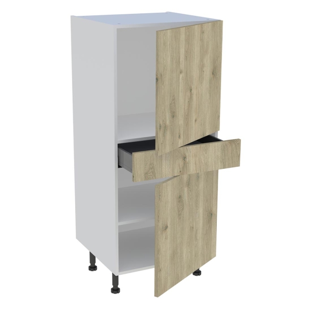 1/2 Colonne 600 2portes 1tiroir