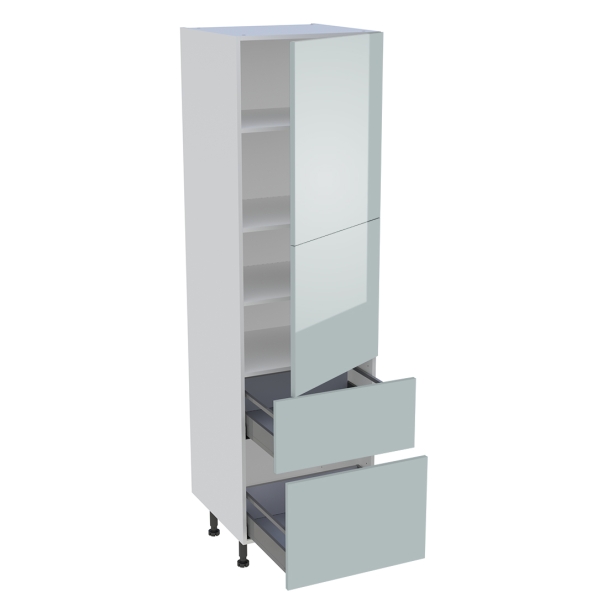 Colonne 600 2portes 2casseroliers