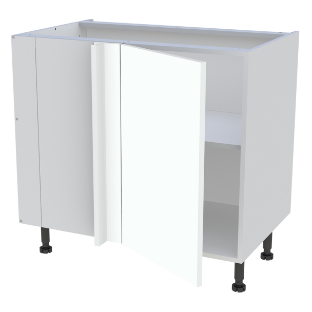 Meuble bas d'angle cuisine 1 porte H.87 cm x L. 90 cm
