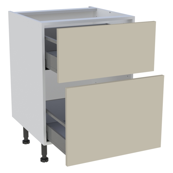 Meuble bas cuisine 2 casseroliers H. 87 cm x L. 60 cm