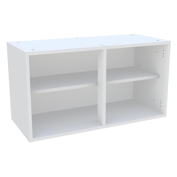 Caisson Meuble haut cuisine Blanc H. 43,2 cm x L. 80 cm x P. 35 cm