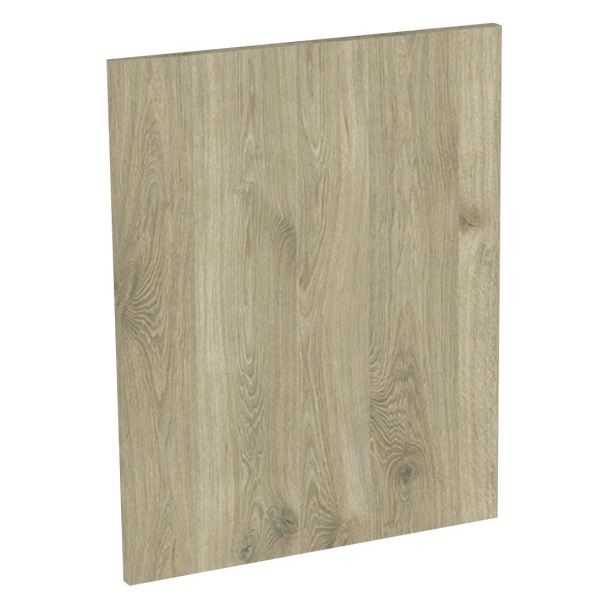 Kit façade meuble cuisine Chêne Doré 1 porte H. 57,3 cm L. 59,7 cm