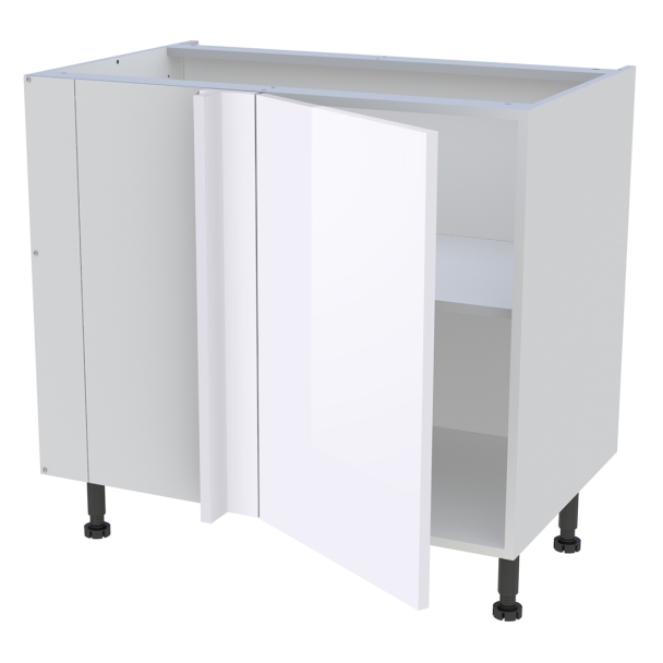Meuble bas d'angle cuisine 1 porte H.87 cm x L. 90 cm