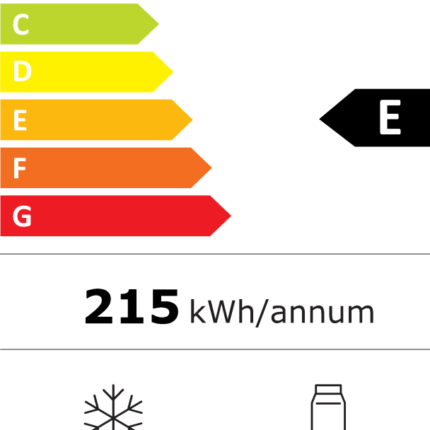 Réfrigérateur combiné gris largeur 55 cm