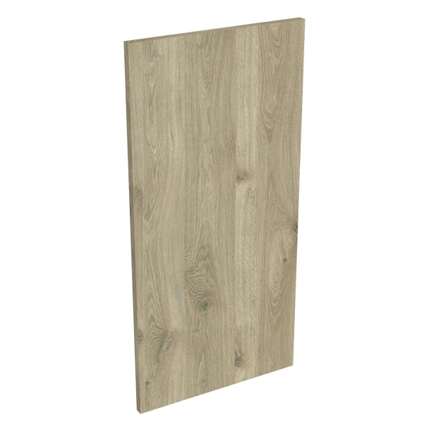 Coté de remplacement meuble haut cuisine CHÊNE NATUREL SANS POIGNÉE - H. 72 cm
