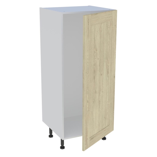 Demi-colonne cuisine pour réfrigérateur avec 1 porte H.129,6 cm x L. 60 cm