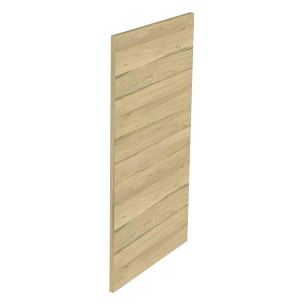 Kit façade meuble cuisine Blanc Mat Sans Poignée 1 porte H. 100,5 cm L. 59,7 cm