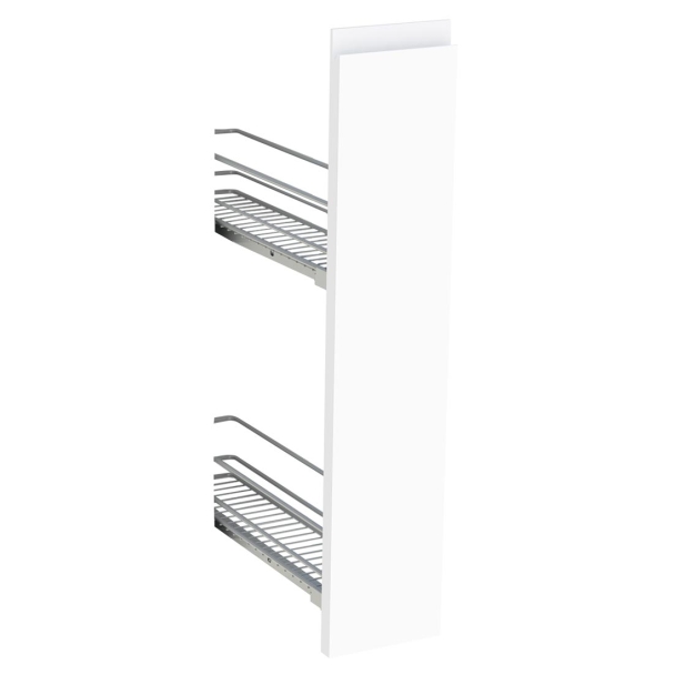 Kit façade meuble cuisine Bleu Nuit Mat 1 porte H. 71,7 cm L. 14,7 cm