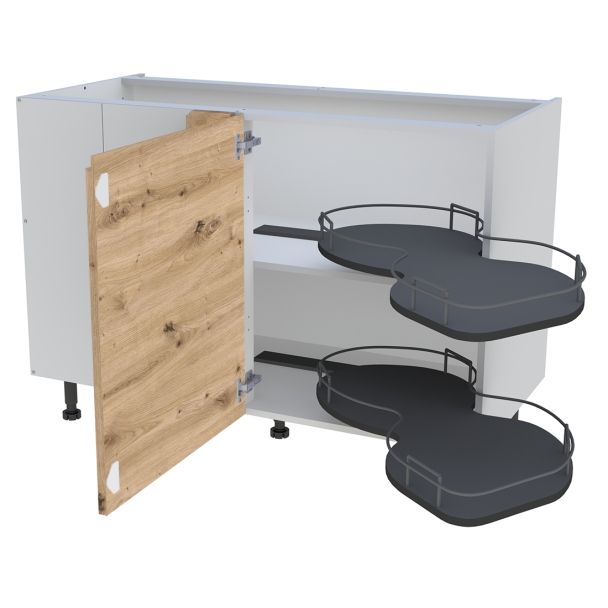 Meuble bas cuisine 1 porte H.87 cm x L. 120 cm - BSA120G