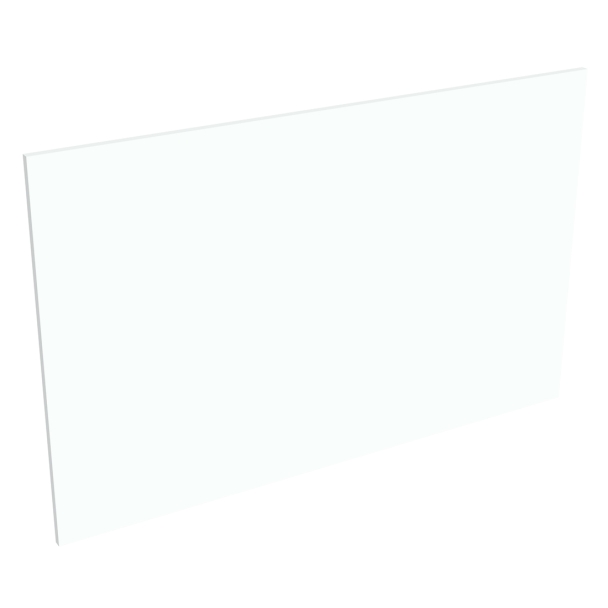 Coté de remplacement ilot pour meubles bas dos à dos CHÊNE NATUREL SANS POIGNÉE - H. 72 cm