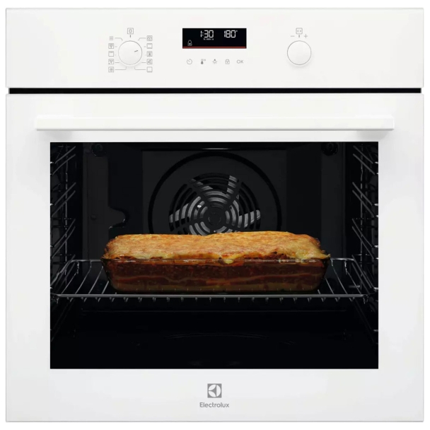 Four encastrable multifonction pyrolyse blanc - Electrolux EOF6P46V1