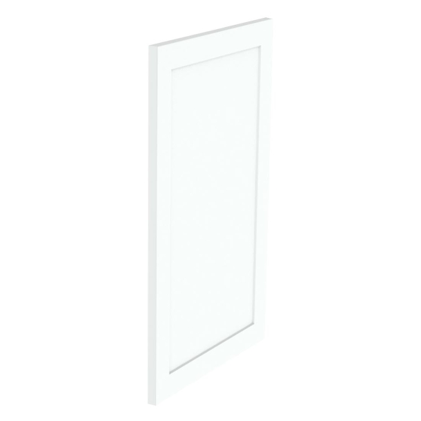 Kit façade meuble cuisine Blanc Brillant 1 porte H. 71,7 cm L. 44,7 cm