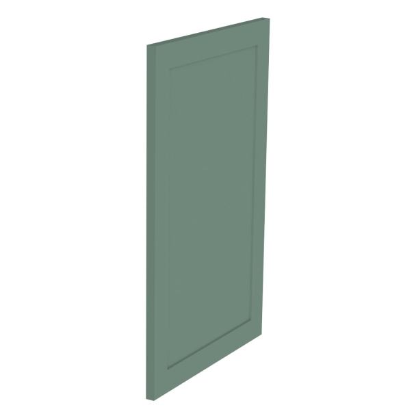 Kit façade meuble cuisine Blanc Brillant 1 porte H. 71,7 cm L. 44,7 cm