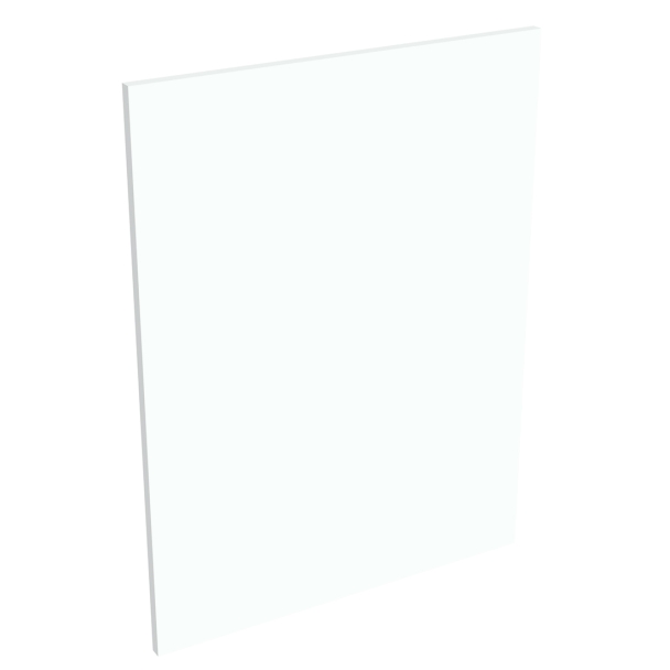 Kit joue de finition meuble bas cuisine LIN MAT - H. 86.5 cm