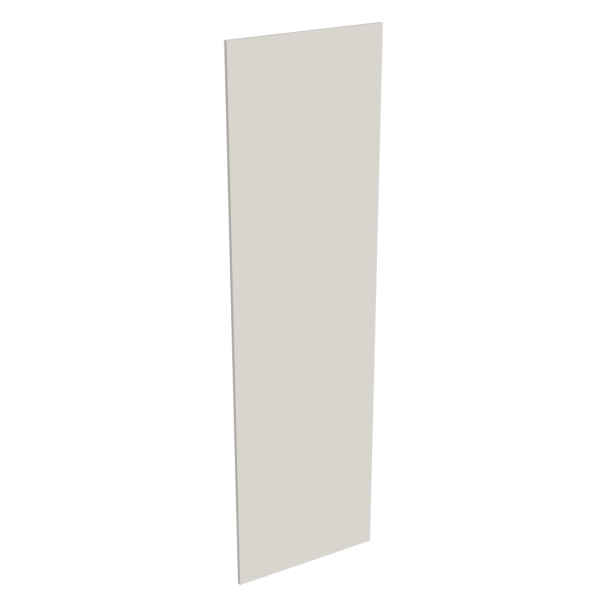 Coté de remplacement colonne cuisine BLANC BRILLANT SANS POIGNÉE - H. 201.6 cm